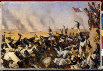 Het einde van de slag bij Borodino, 7 september 1812