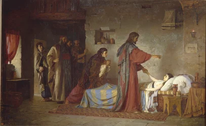 Opwekking van de dochter van Jaïrus, 1871