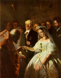 Het ongelijke huwelijk, 1862, 1965