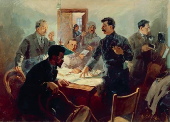 De Staf van de Oktoberrevolutie van 1917