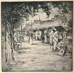 Langs de kade