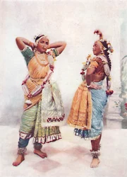 Baroda nautch meisjes, 1902