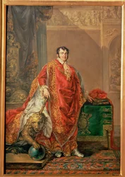 Ferdinand VII van Spanje (schilderij op doek)