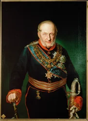 Francisco I de Borbon, Koning Siciliën (schilderij op doek)