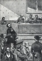 Populaire geïllustreerde biografie van Gambetta - Beheerst door de welsprekendheid van deze nieuwkomer