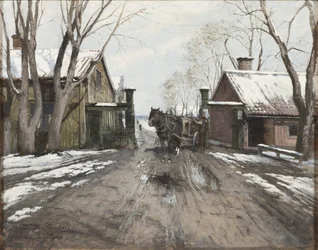 Bij de stadstolpoort