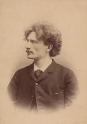 Portret van de componist Ignacy Jan Paderewski