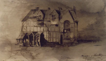 Het Huis van William Shakespeare (1564-1616) in Stratford-upon-Avon