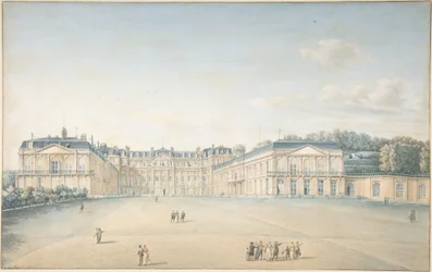 Binnenplaats van het kasteel van Saint-Cloud