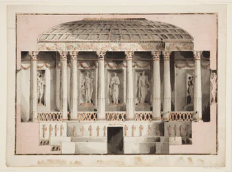 Senaatskamer, Parlementsgebouw, Warschau, Polen