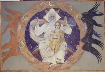 Heilige Drie-eenheid, Voorbereidende schets voor de Alexander Nevsky Kathedraal in Warschau