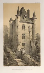 Versterkt huis in Uzerches (Corrèze)