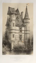 Oud landhuis van La Fosse (Saône et Loire)