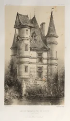 Pl. 63, Ancien Manoir De La Fosse Saône et Loire, 1860