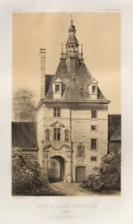 ...Pl. 85, Porte du Château d