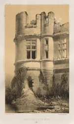 ...Pl. 99, Oud Kasteel van Belin Sarthe, 1860
