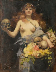 De bloemenverkoper