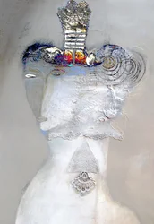 De etherische Witte Koningin