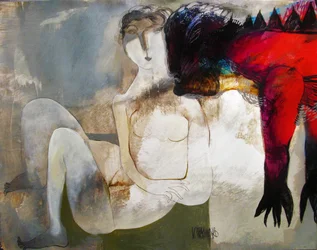 De vrouw en de rode demon