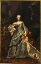 Maria Theresia als koningin van Hongarije
