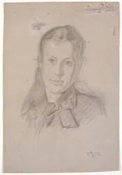 Portret van Martha Møller (gehuwd met Viggo Johansen 1880)