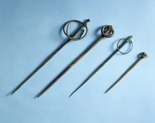 Haarspelden, Viking, ca. 9e-11e eeuw