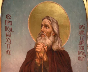 Eerbiedwaardige Michael de Dwaas-voor-Christus van het Klops-klooster