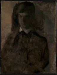De schilder Svend Hammershøi, broer van de kunstenaar