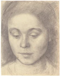 Portret van Ida, de Vrouw van de Kunstenaar