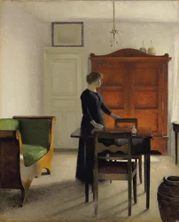 Ida in een interieur