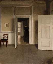 Interieur uit het huis van de kunstenaar