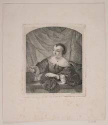 Portret van de Vrouw van Ferdinand Bol