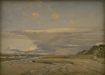 Het strand bij Kandestederne, West-Jutland