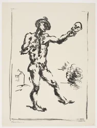 Blad uit "Klingens Kunstnermappe Nr. 2"