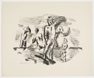Blad uit "Klingens Kunstnermappe Nr. 2"