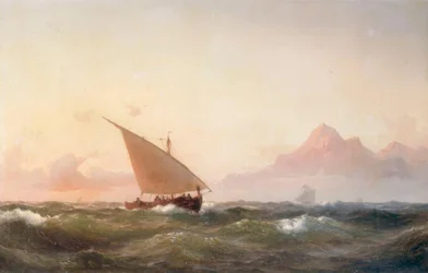 Voor de Noord-Afrikaanse kust