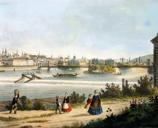 Praag aan de Moldau