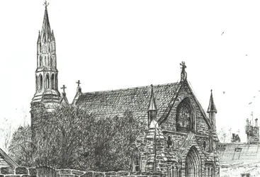 Kerk in Stonehaven, Schotland, 2007