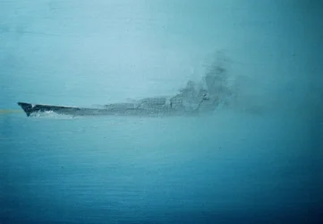 Scharnhorst in ochtendmist Channel Dash 1942