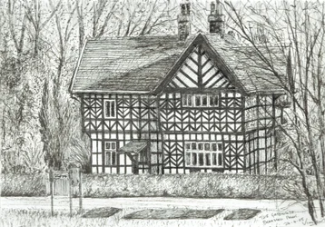 Het Poortgebouw in Bramhall Park