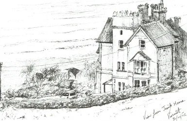 Het Jezuïetenhuis aan de Welshe kust, 2005