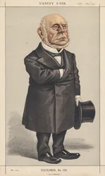 Vanity Fair: Staatsman, nr. 126 Een Arbiter, 1872