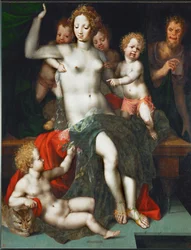 Satyr en Antiope ...
