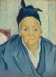 Een oude vrouw uit Arles