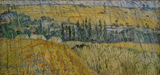Auvers bij regen