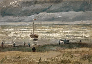 Dutch: Zeegezicht bij Scheveningen View of the Sea at Scheveningen