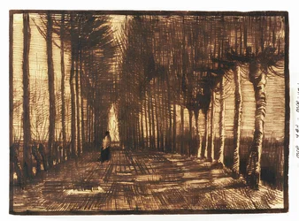 Figuur op een weg, 1884