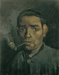 Hoofd van een man, 1884-1885