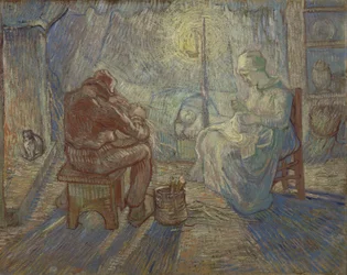 Nacht (naar Millet)