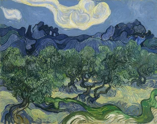 Olijfbomen. 1889